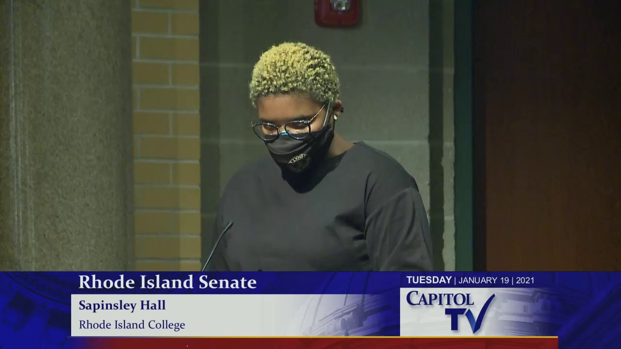 1-19-2021 Meeting of the Rhode Island Senate