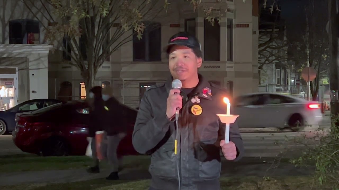 Club Q Vigil at Dexter Park in Providence - November 23, 2022