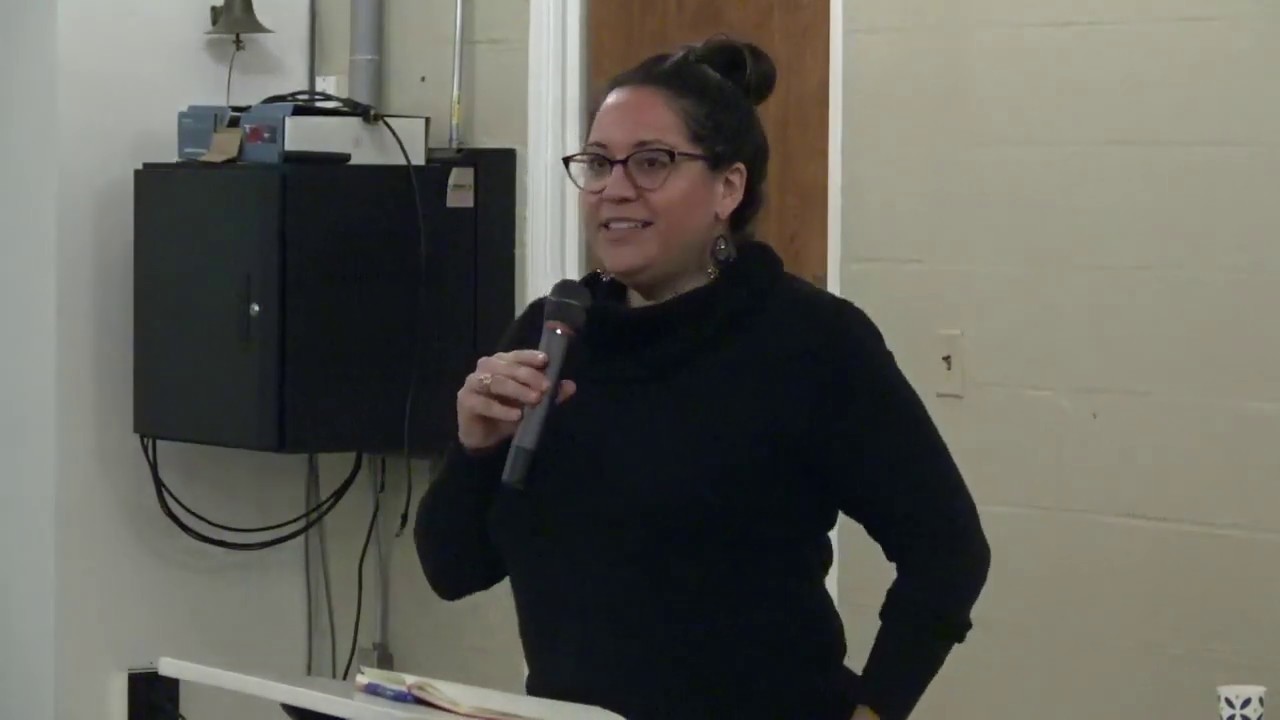 Gabriela Domenzain Speaks at Voices of Immigration Event