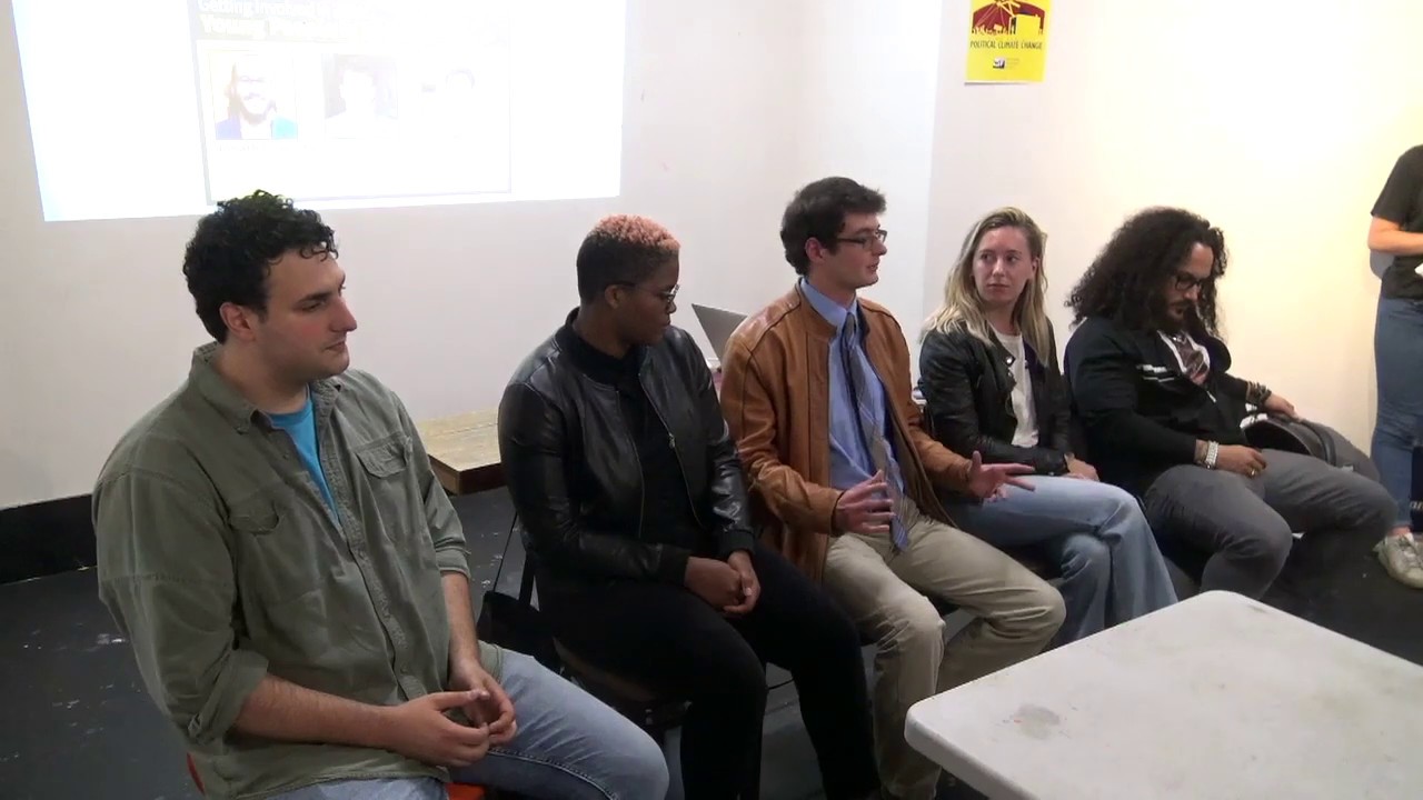 Q&A with Keith Jillette, Intern on Matt Brown's Gubernatorial Campaign, at Sunrise RI Event