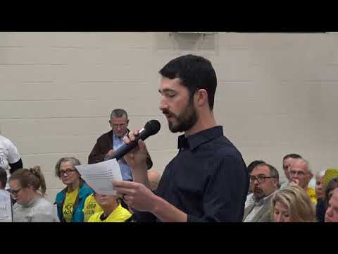 Speaker (7) During Public Comment Session at Wyatt Board Meeting