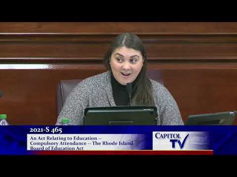 RI Senate Education Committee Discusses Student Privacy Rights and Attendance Monitoring, and More