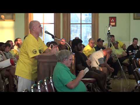 2019-08-05 Woonsocket City Council Open Meetings Fagnant