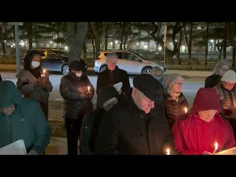 Vigil for Peace in the Ukraine by the Episcopal Diocese of Rhode Island