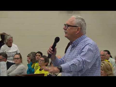Speaker (4) During Public Comment Session at Wyatt Board Meeting