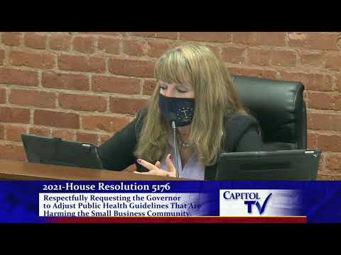 RI House Small Business Committee Discusses Public Health Guidelines Affecting Small Businesses