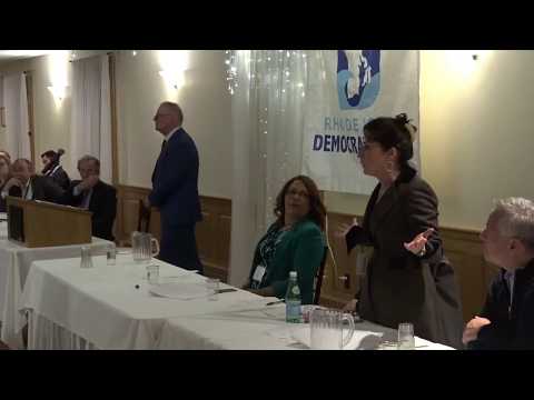 Ten Minutes of Discussion on the RI Democratic Party Bylaws at RI Dem Party Meeting