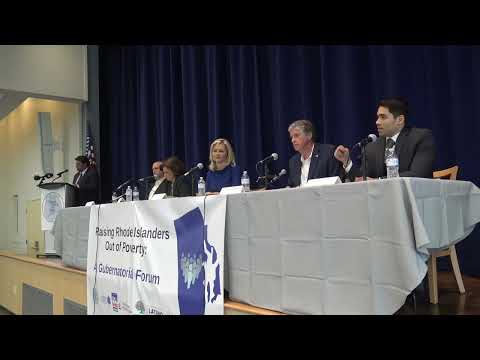 RI Gubernatorial Election Poverty Forum Question 4 DHS and Poverty 02