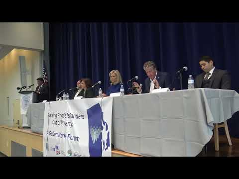 RI Gubernatorial Election Poverty Forum Question 4 DHS and Poverty 03