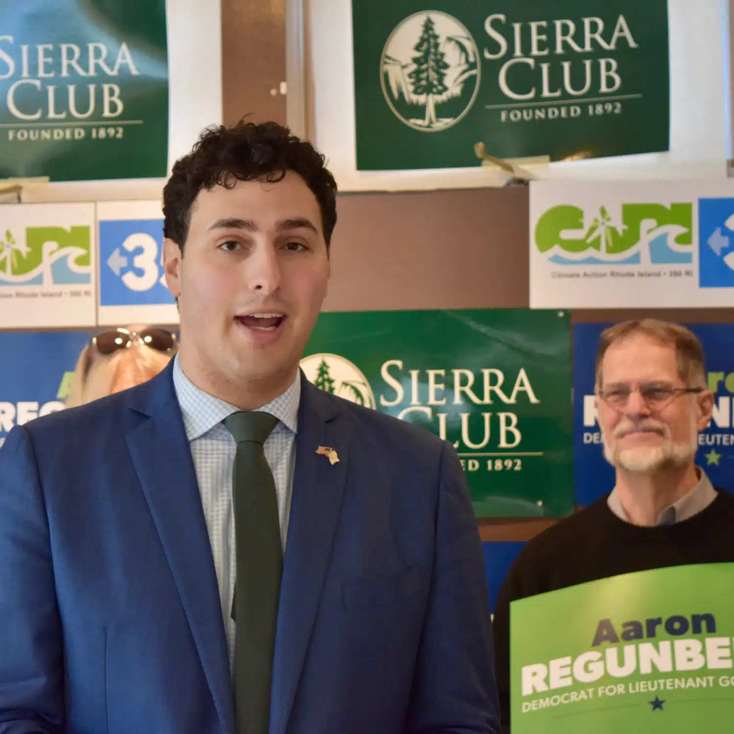 Regunberg picks up three early environmental group endorsements in Lieutenant Governor bid