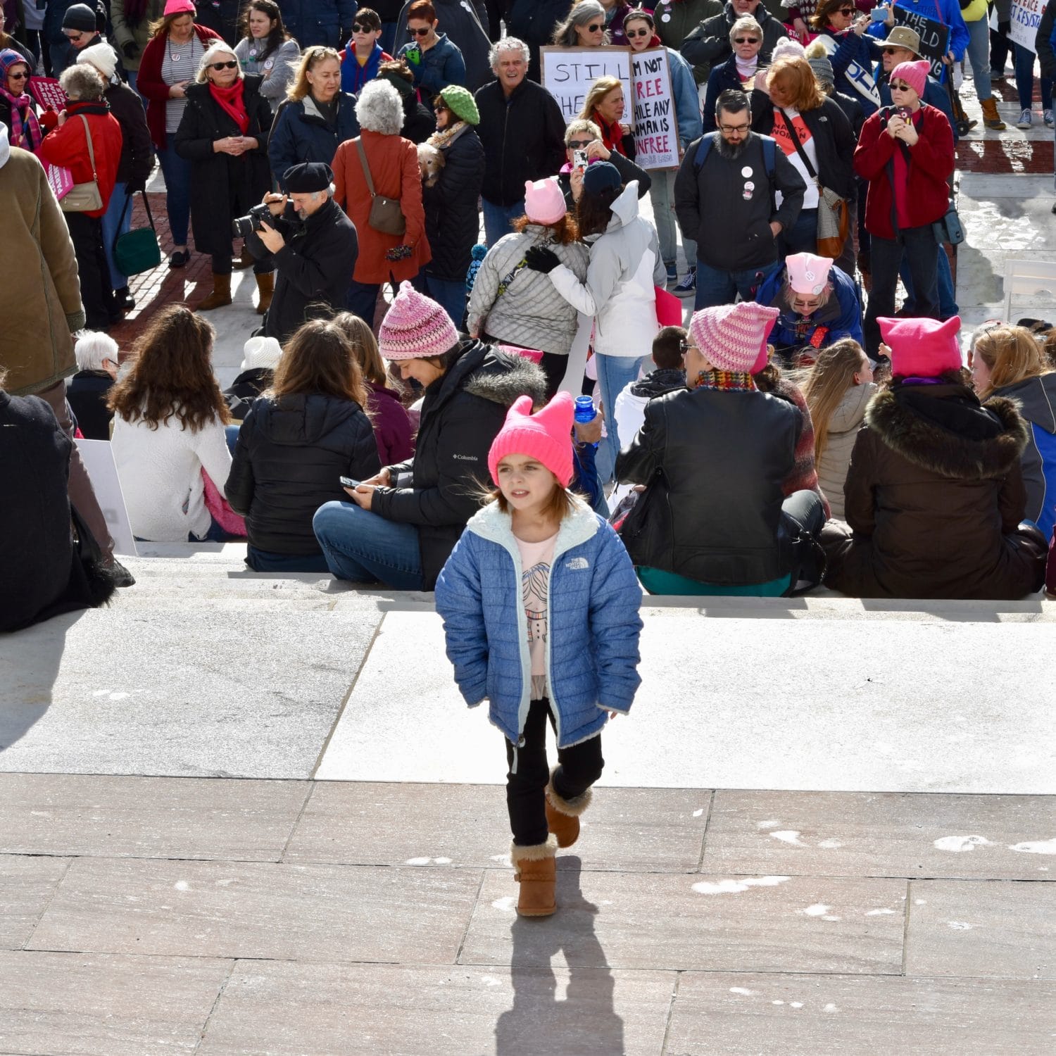 Photos from the 2018 Women’s March RI