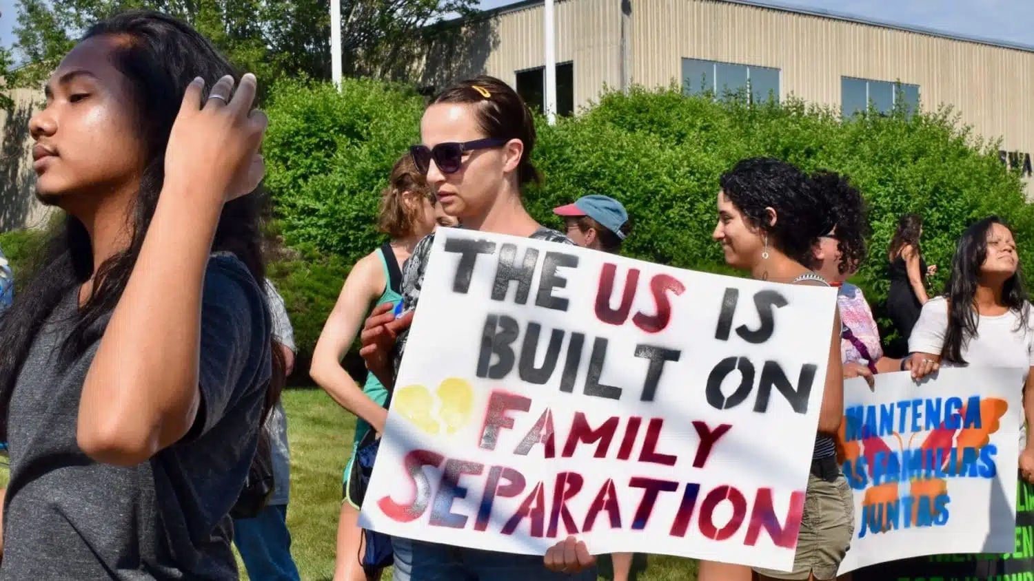 Rally outside ACI to end all family separation