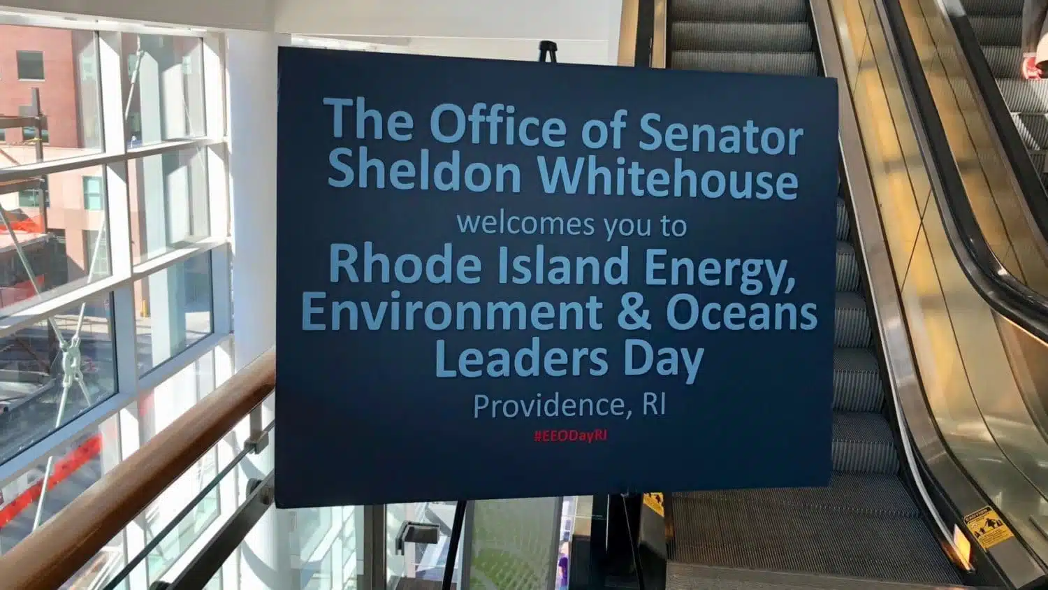 Senator Whitehouse’s annual climate event details the paucity of our response