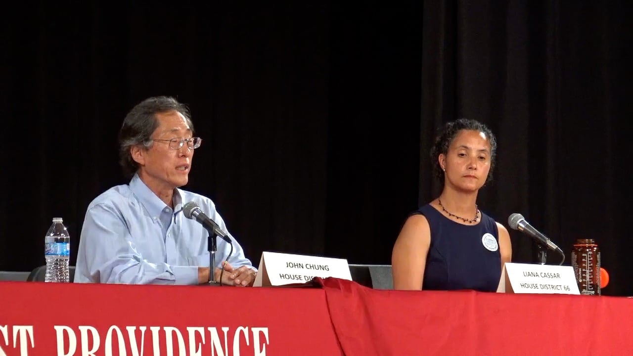 Video from the House District 66 forum