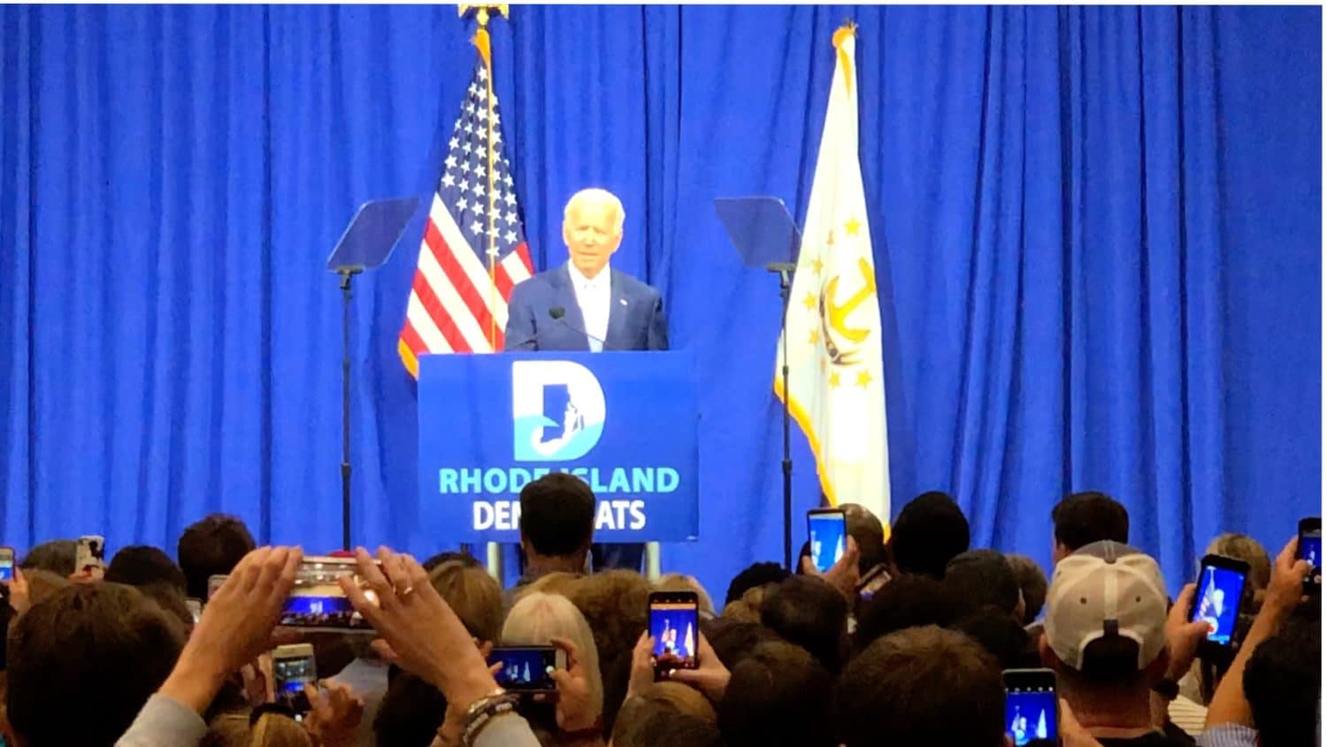 Joe Biden comes to Providence to stump for Democrats ahead of November elections