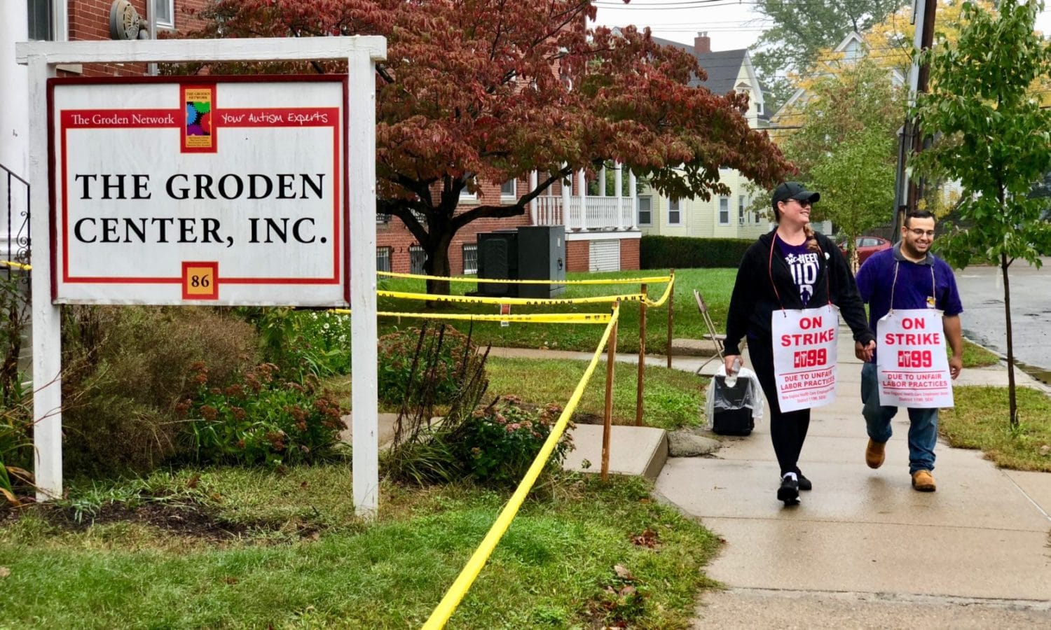 Rhode Island News: Groden Center educators on strike