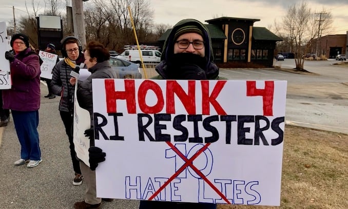 Image result for photos of rallies of trump resisters