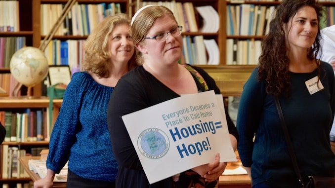 Photo for Interfaith Coalition members ask legislators to pass legislation to prevent housing discrimination