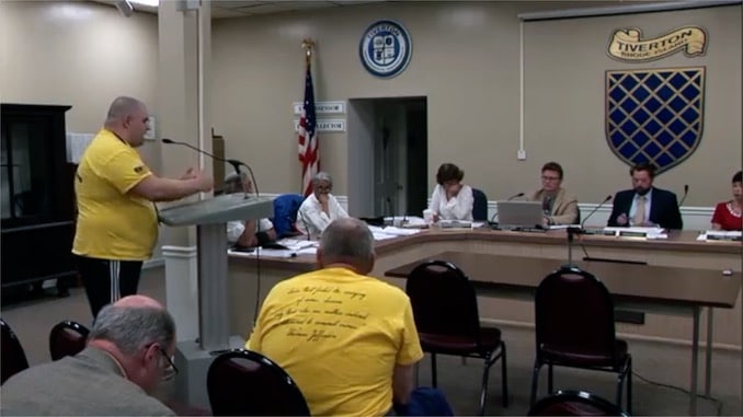 Photo for Tiverton Town Council rejects Second Amendment Sanctuary Town resolution, but will reconsider in June