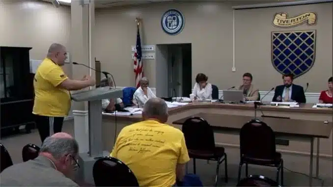 Tiverton Town Council rejects Second Amendment Sanctuary Town resolution, but will reconsider in June