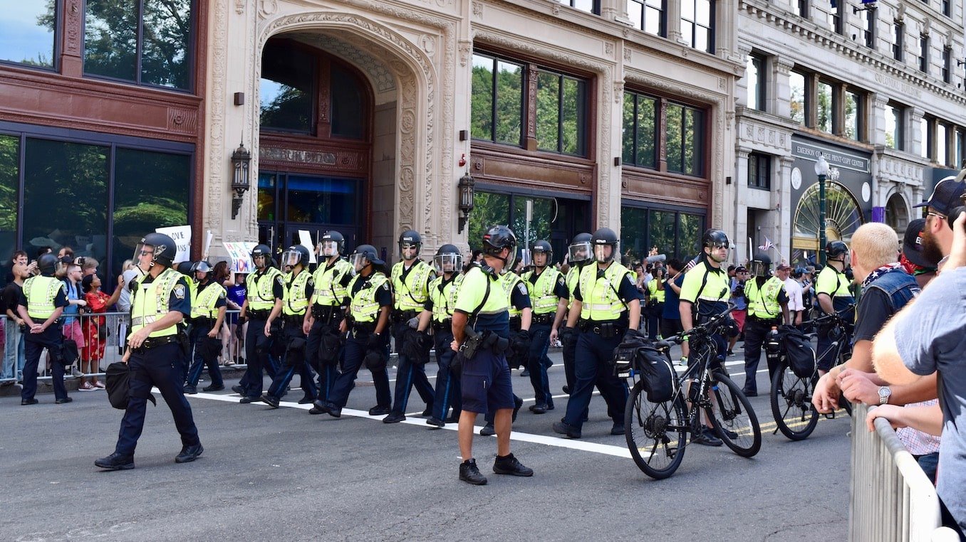 Remi: Boston on Saturday was a police riot in defense of a group of homophobic nationalists and fascists