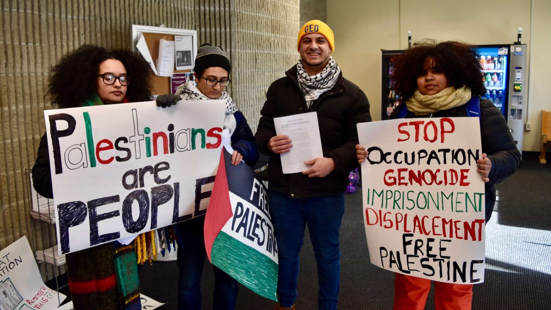 Rhode Island News: Student protesters target anti-Palestine talk on RIC campus