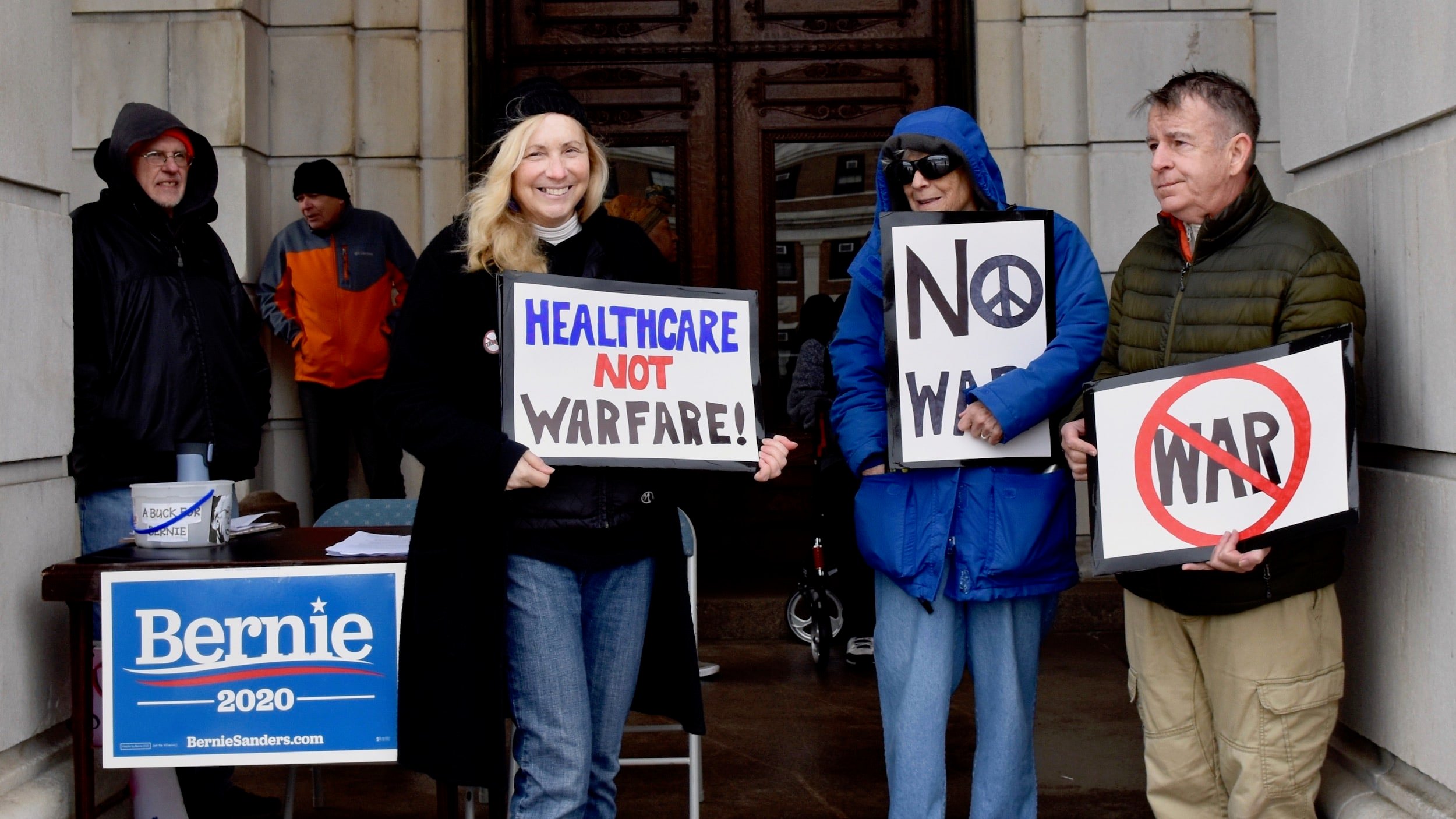 Rhode Island: Peace coalition demands No War with Iran at State House event