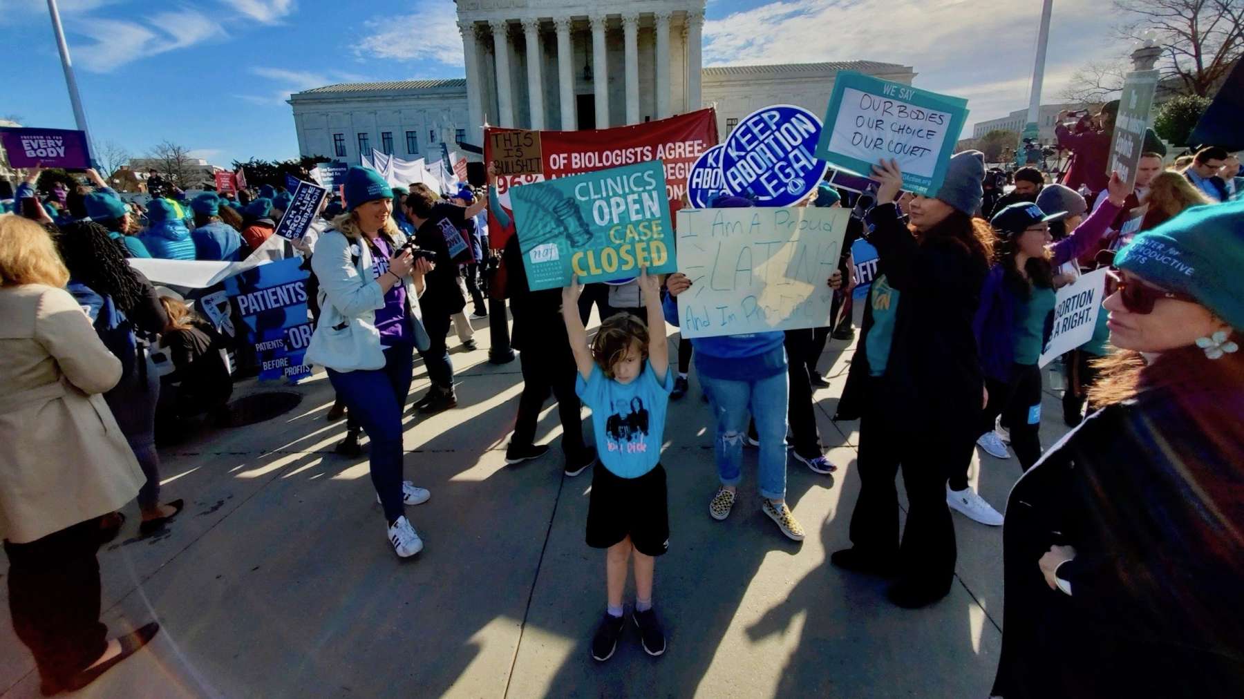 Rhode Islanders travel to the United States Supreme Court to fight for reproductive rights