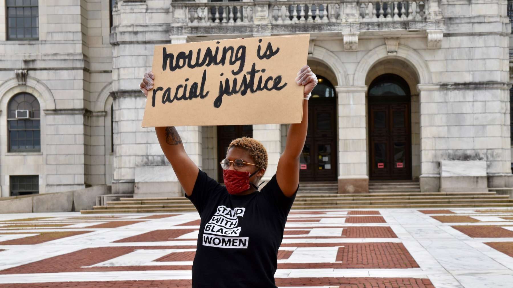State House Rally calls for an eviction moratorium and rental assistance
