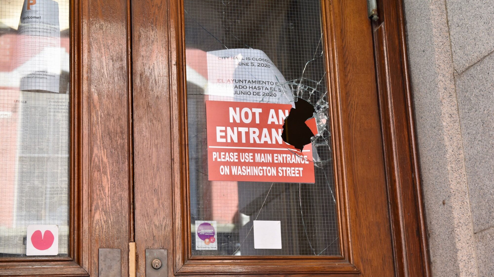 Rhode Island News: Vandalism and looting in Providence last night