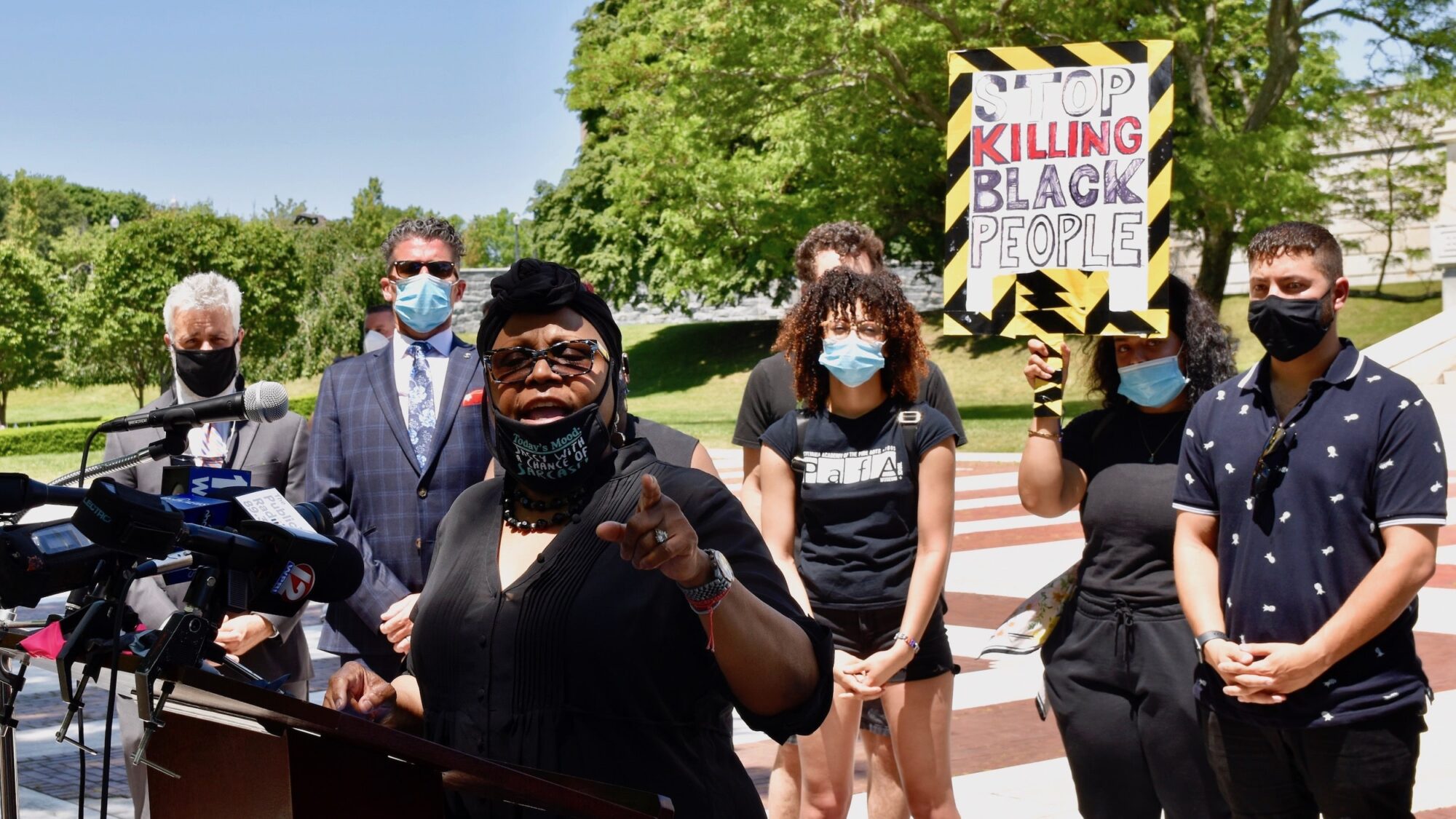 Representative Williams presents legislative ideas to reduce racism in the wake of George Floyd murder and protests