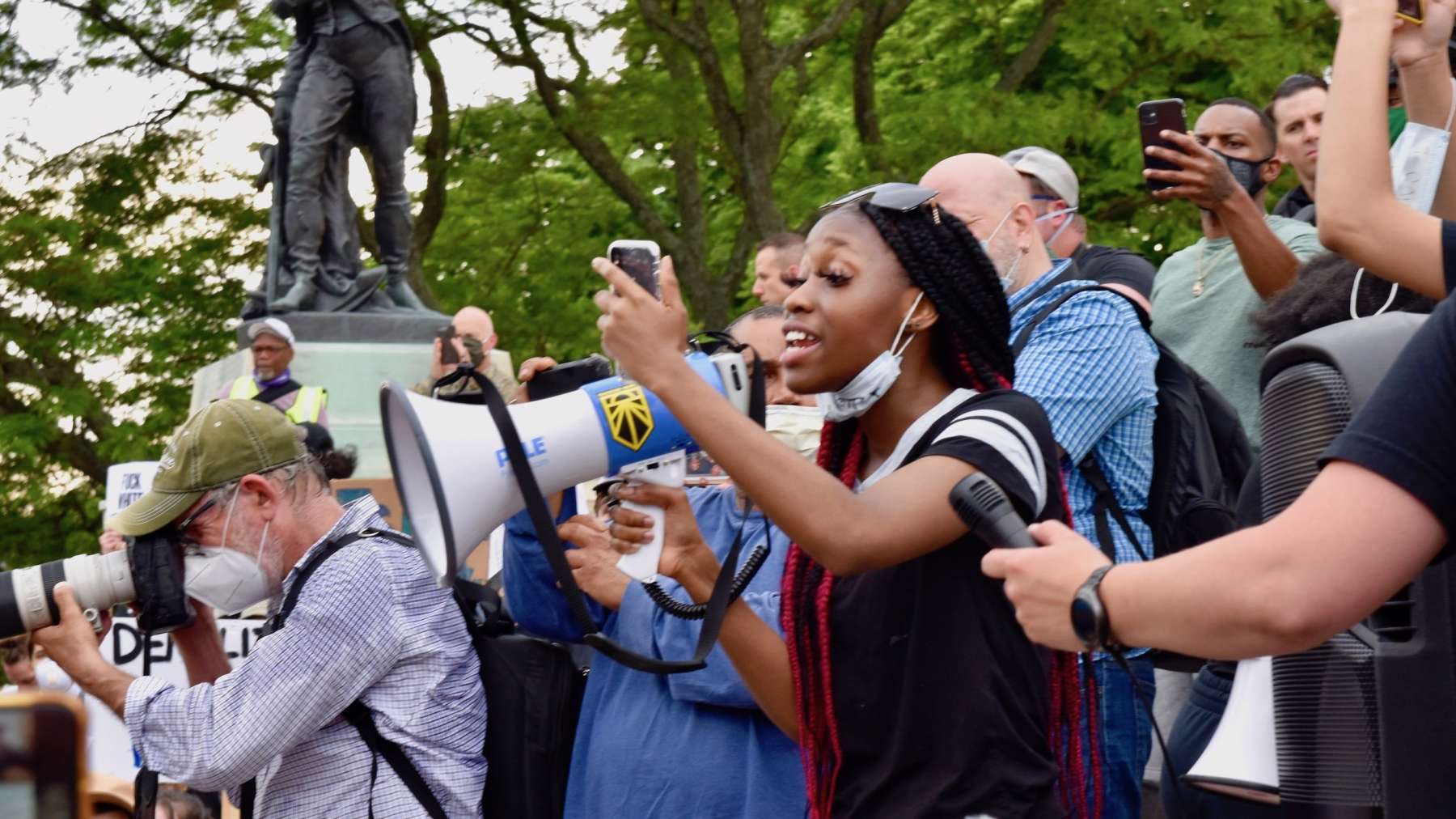 Rhode Island News: Photos from the youth led Protect Black Lives protest