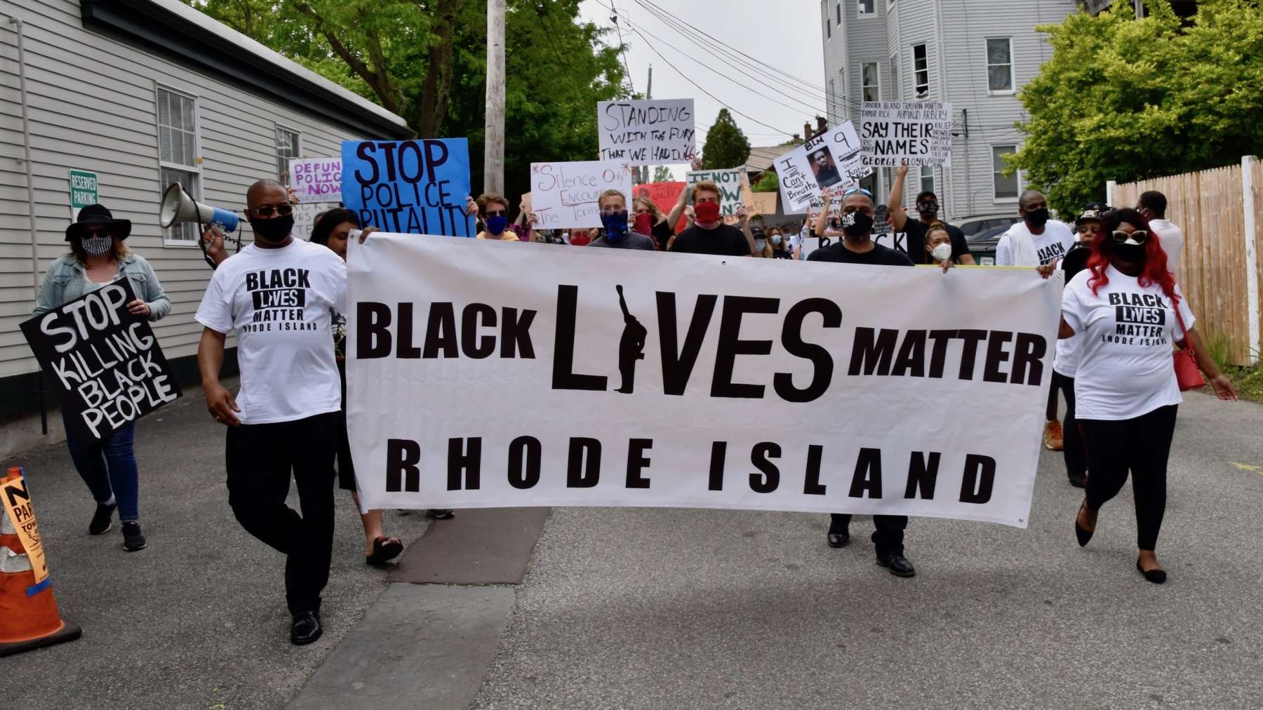 Black Lives Matter RI in Newport: Thousands rally against police violence