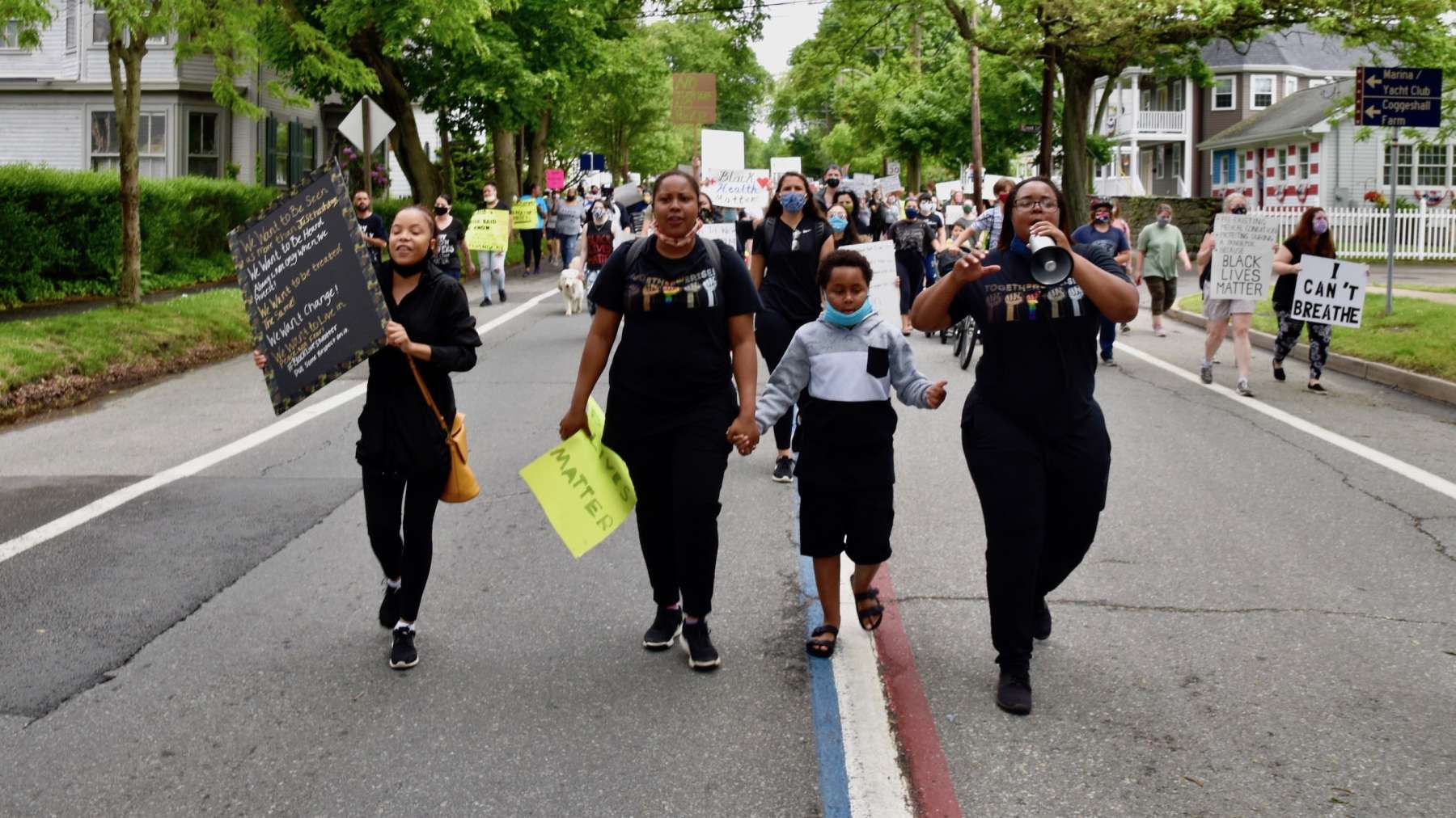 Rhode Island News: Black Lives Matter march in Bristol draws huge crowd