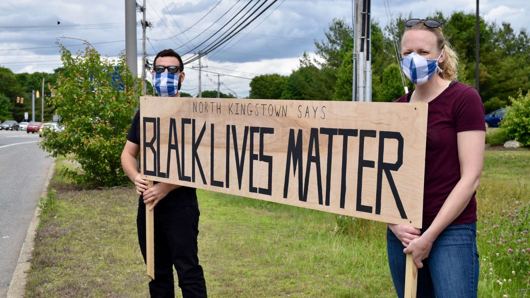 Rhode Island News: North Kingstown residents proudly proclaim that Black Lives Matter