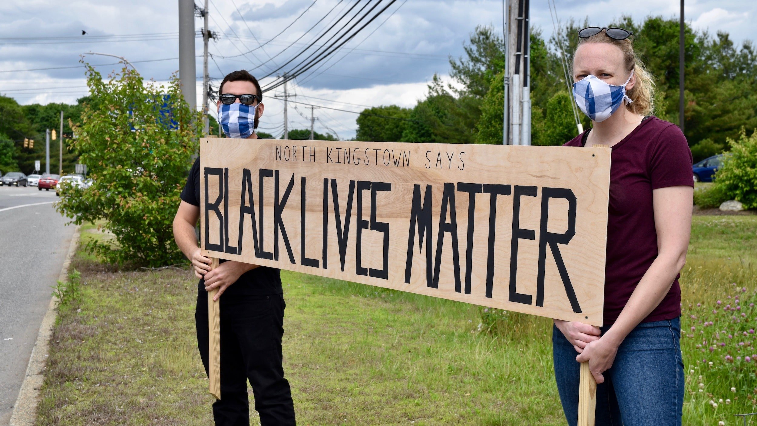 Rhode Island: North Kingstown residents proudly proclaim that Black Lives Matter