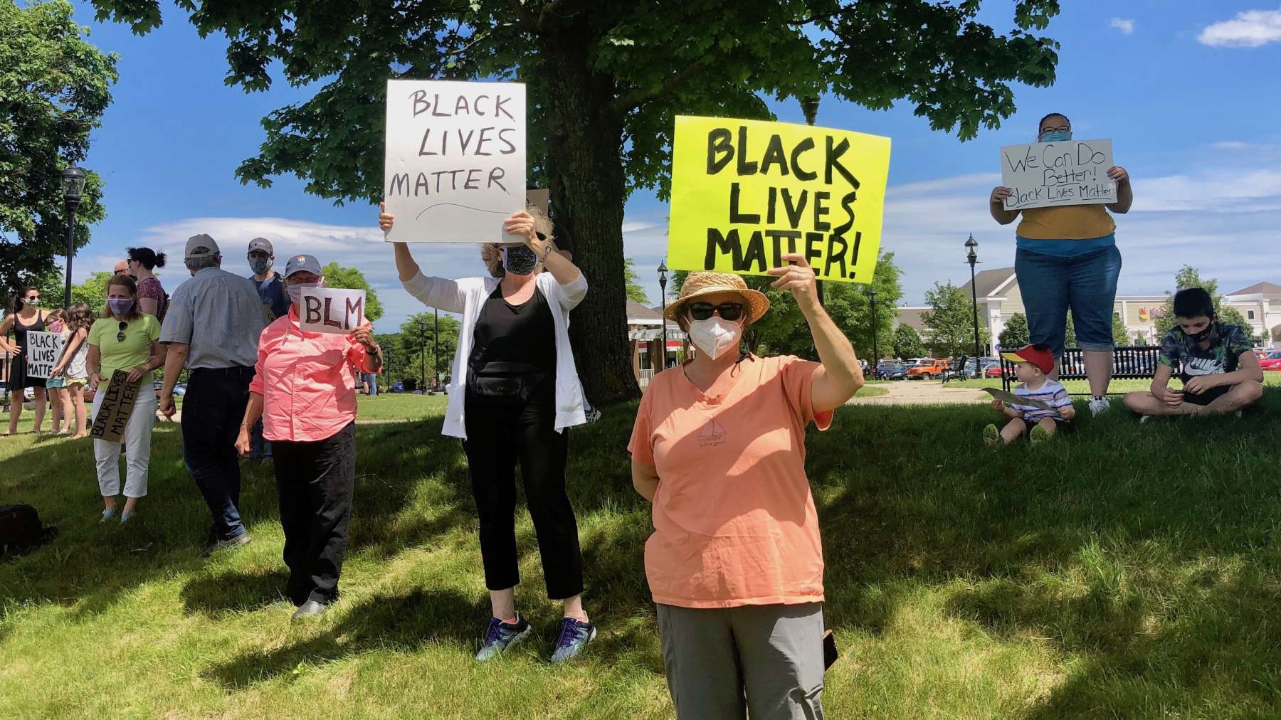 A second rally to support Black lives in North Kingstown
