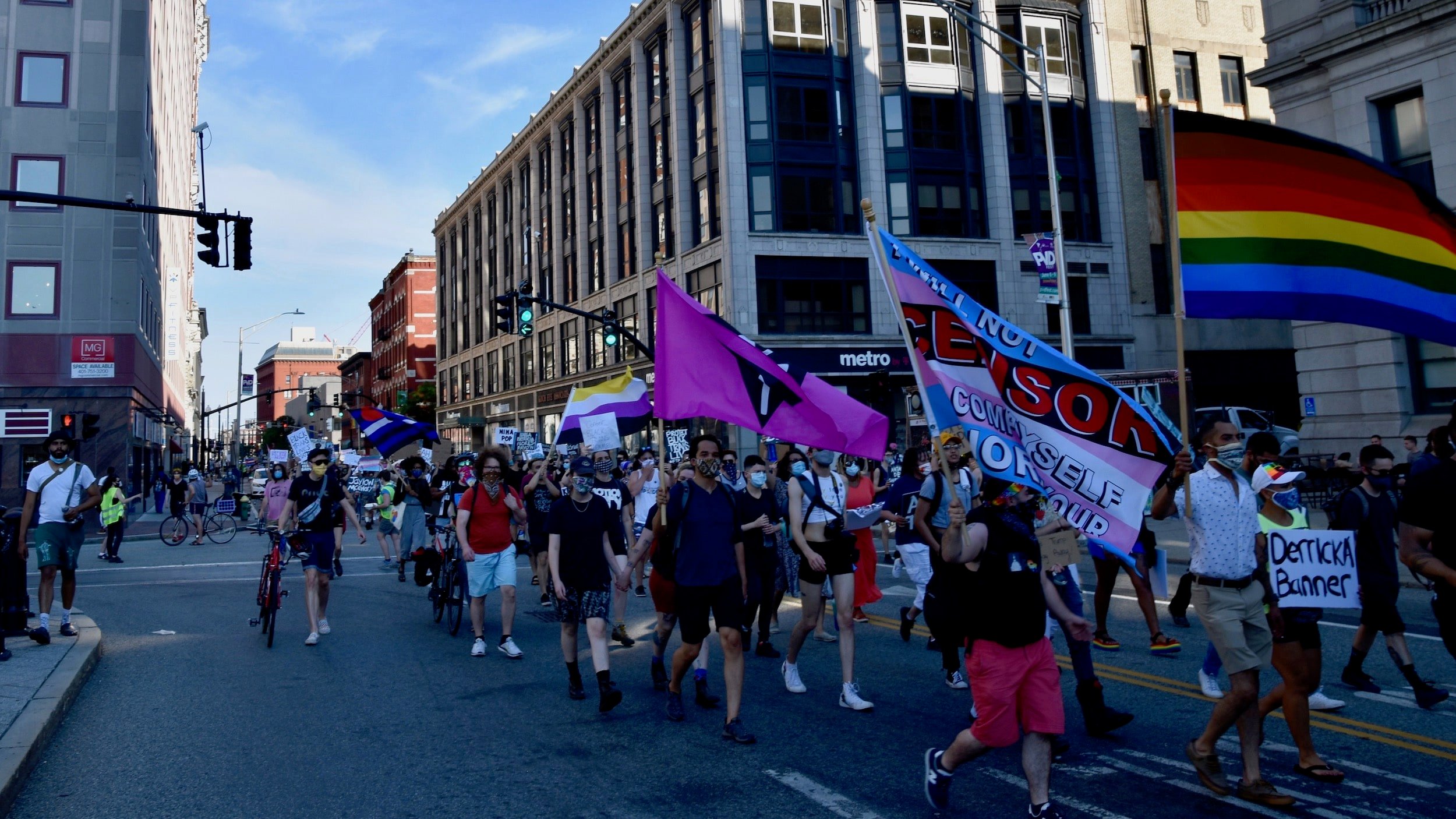 Rhode Island Pride 2020 Resistance and Resilience Rally for QTPOC