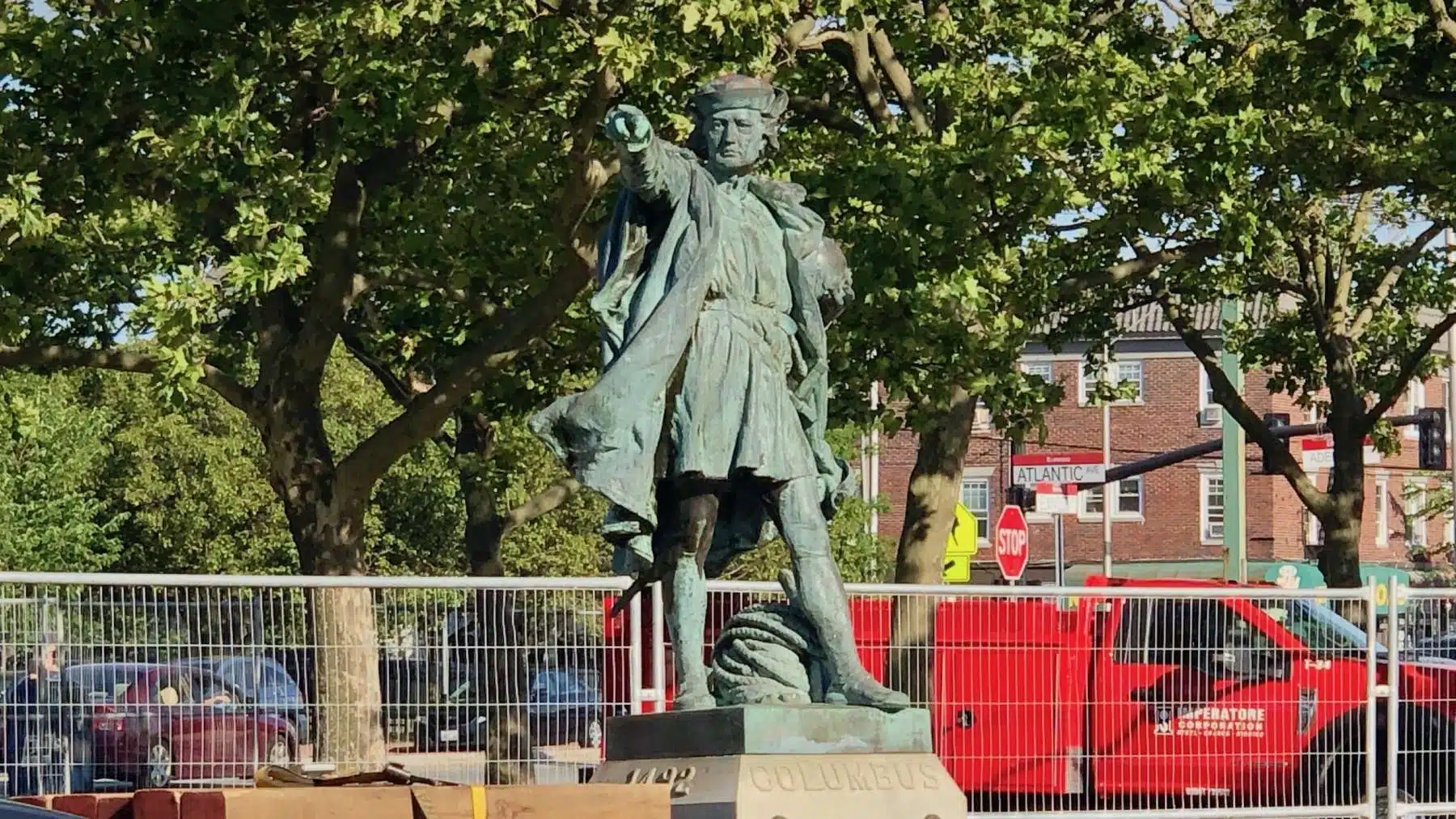 PVD Parks Commission discusses Columbus statue