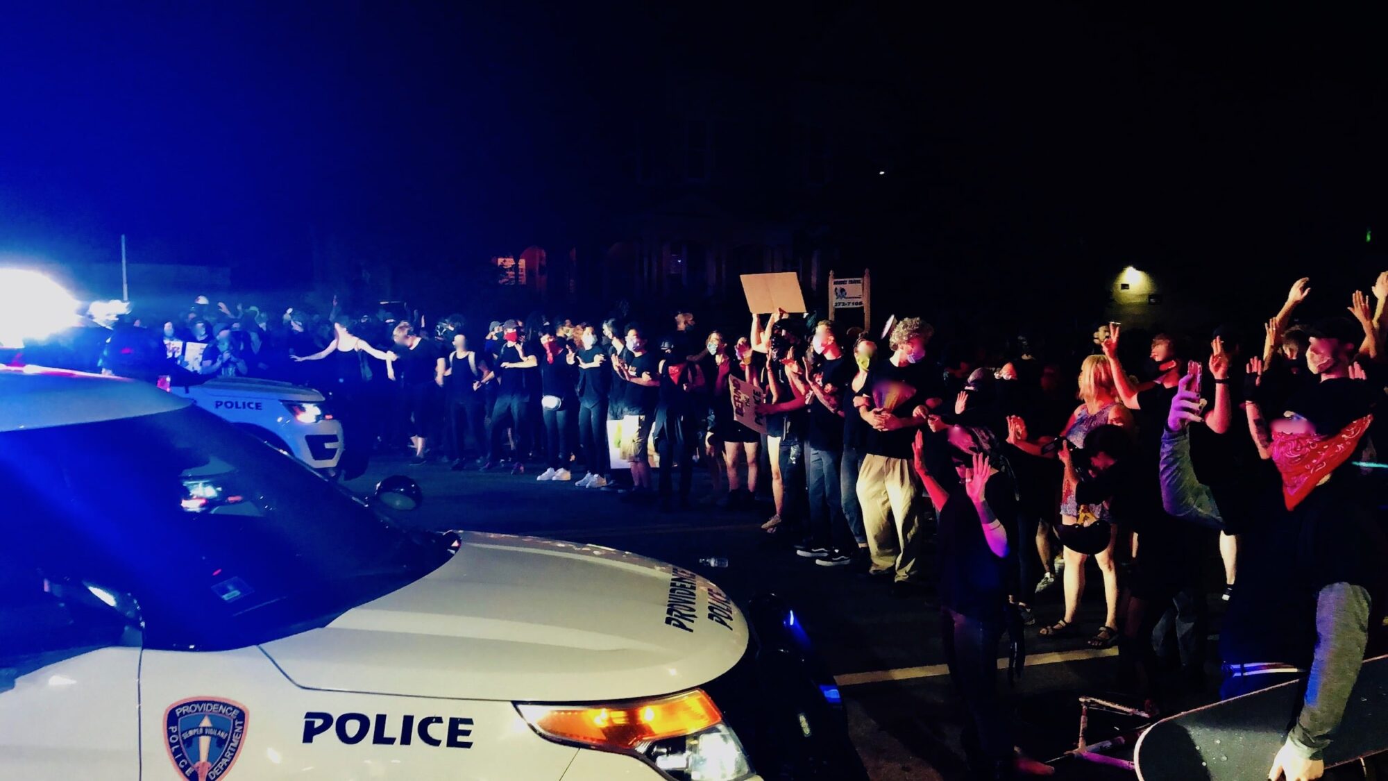 Rhode Island News: Providence Police make several arrests during Portland Solidarity rally and march