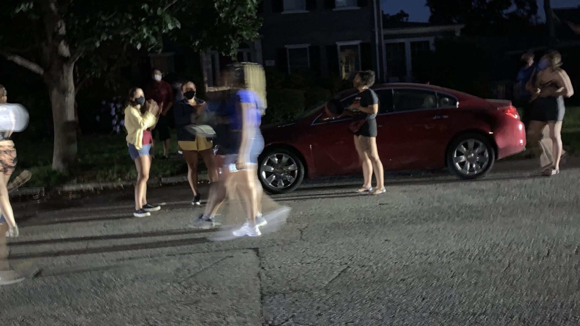 MATCH statement on protest outside Governor’s home