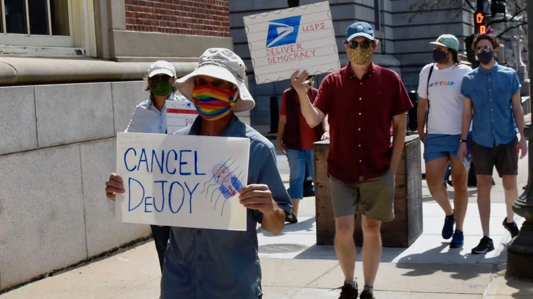 Rhode Island News: Providence protest to support the Post Office part of a nation-wide effort