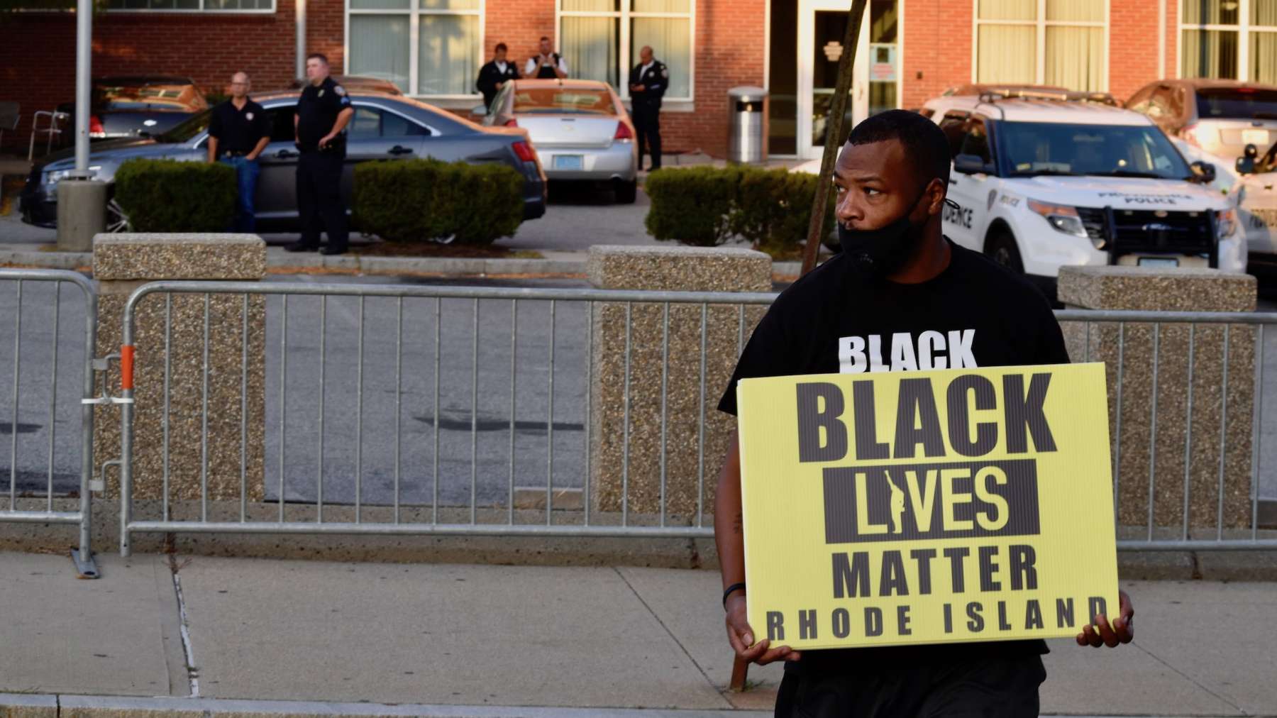 Black Lives Matter RI protests lack of charges in Breonna Taylor killing