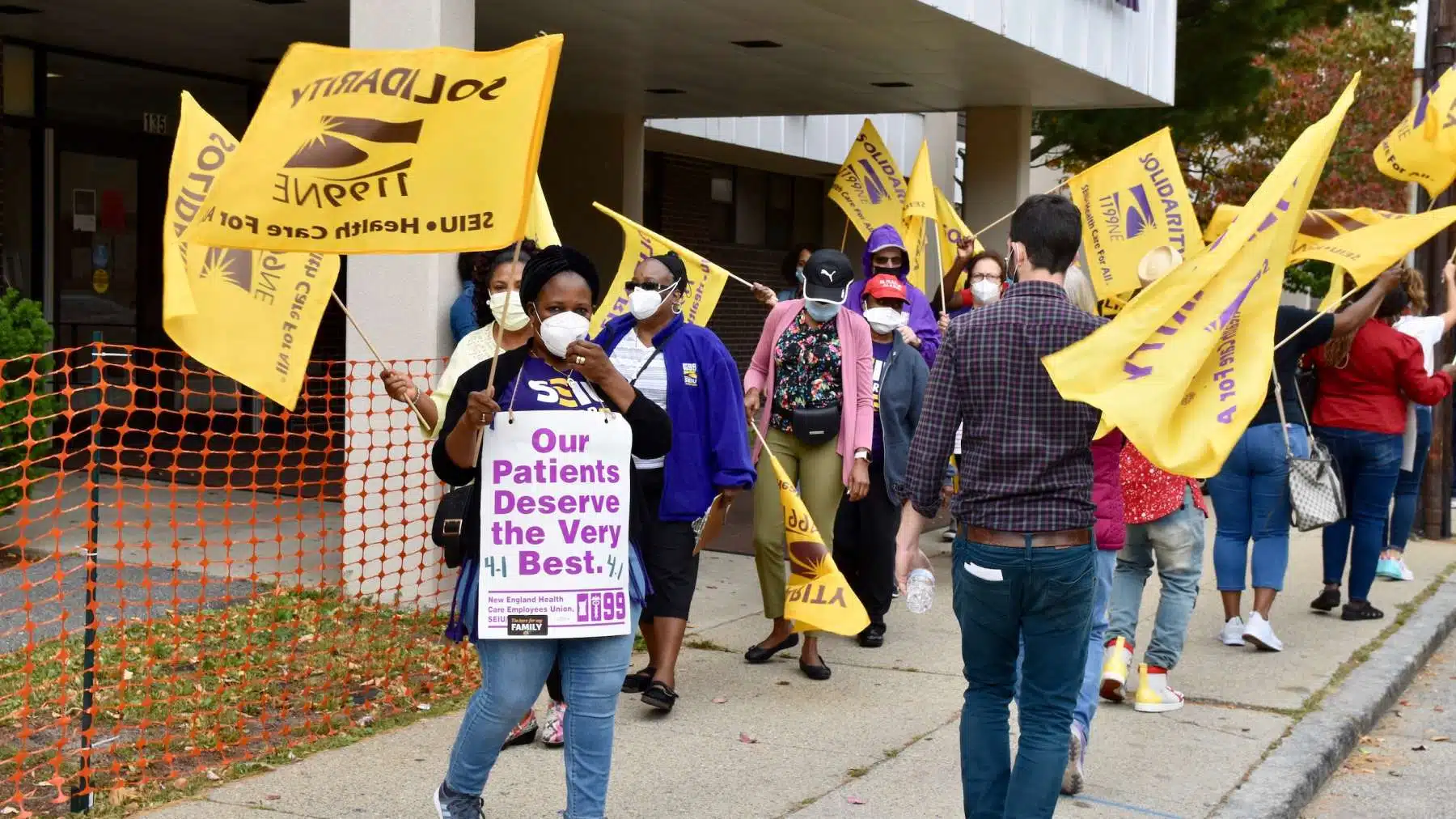 Bannister Nursing Home caregivers begin 3-day strike to demand safe staffing and better wages