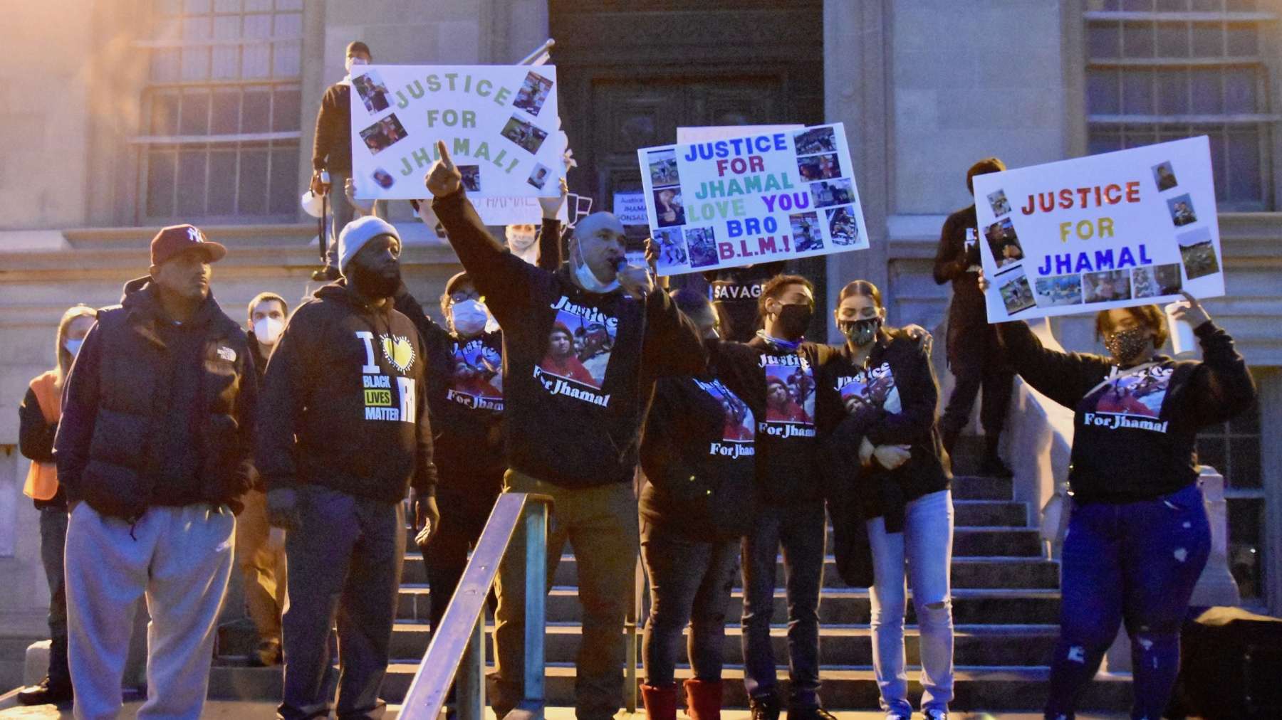 After peaceful Justice for Jhamal rally, protesters clash with police in Providence