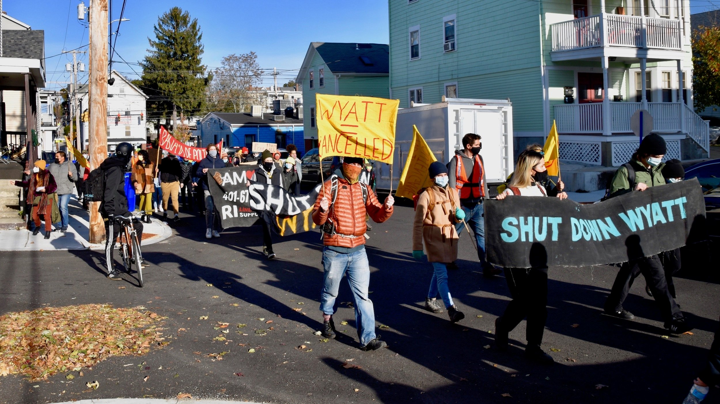 Photo for We Keep Us Safe: The election day march to shut down the Wyatt