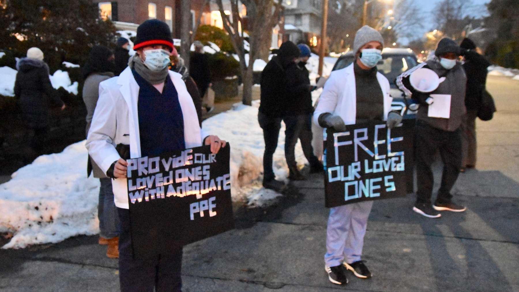 Rhode Island News: Statement from Code Black on their protest at Governor Raimondo’s home
