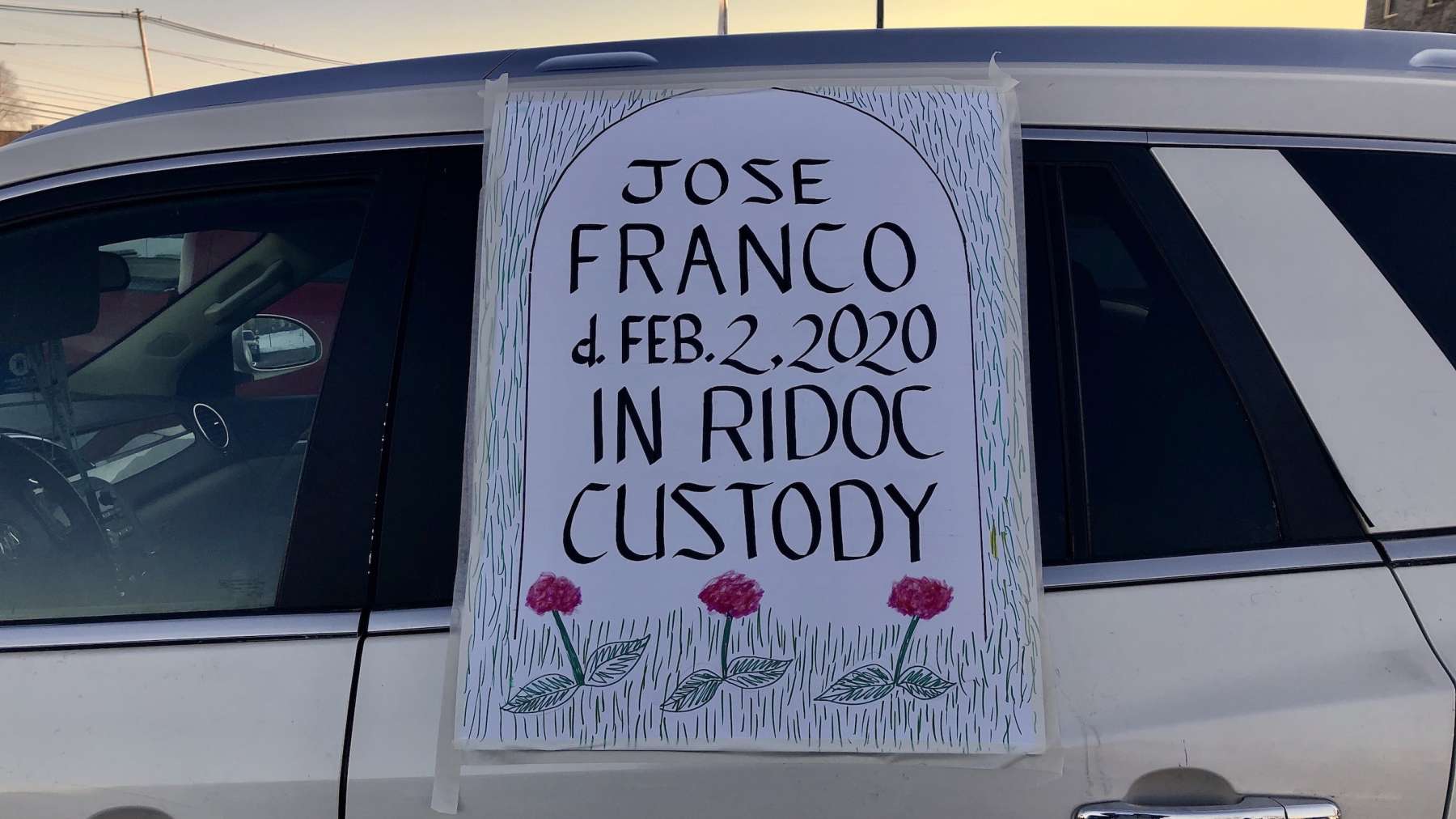 Rhode Island News: A car rally in memory of Jose Franco, who died in RIDOC custody