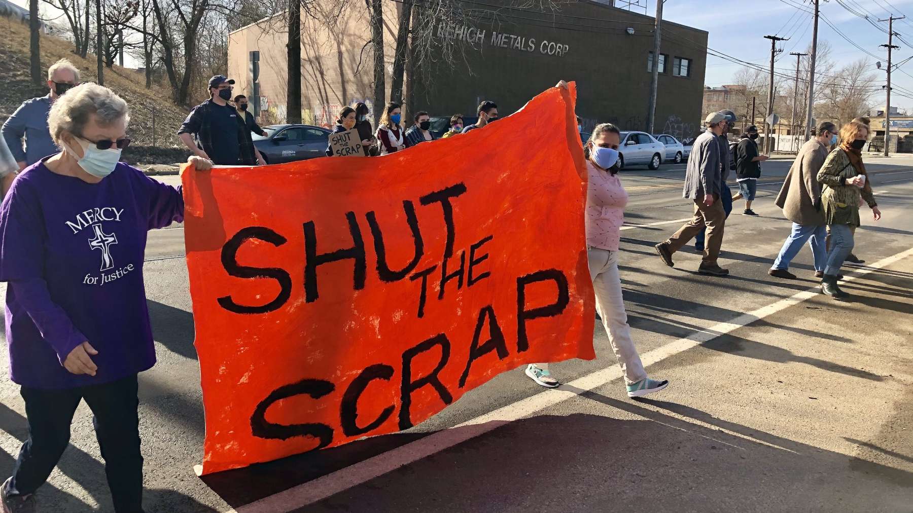 People’s Port Authority rallies to shut down scrap metal yard and all toxic industries in the Port