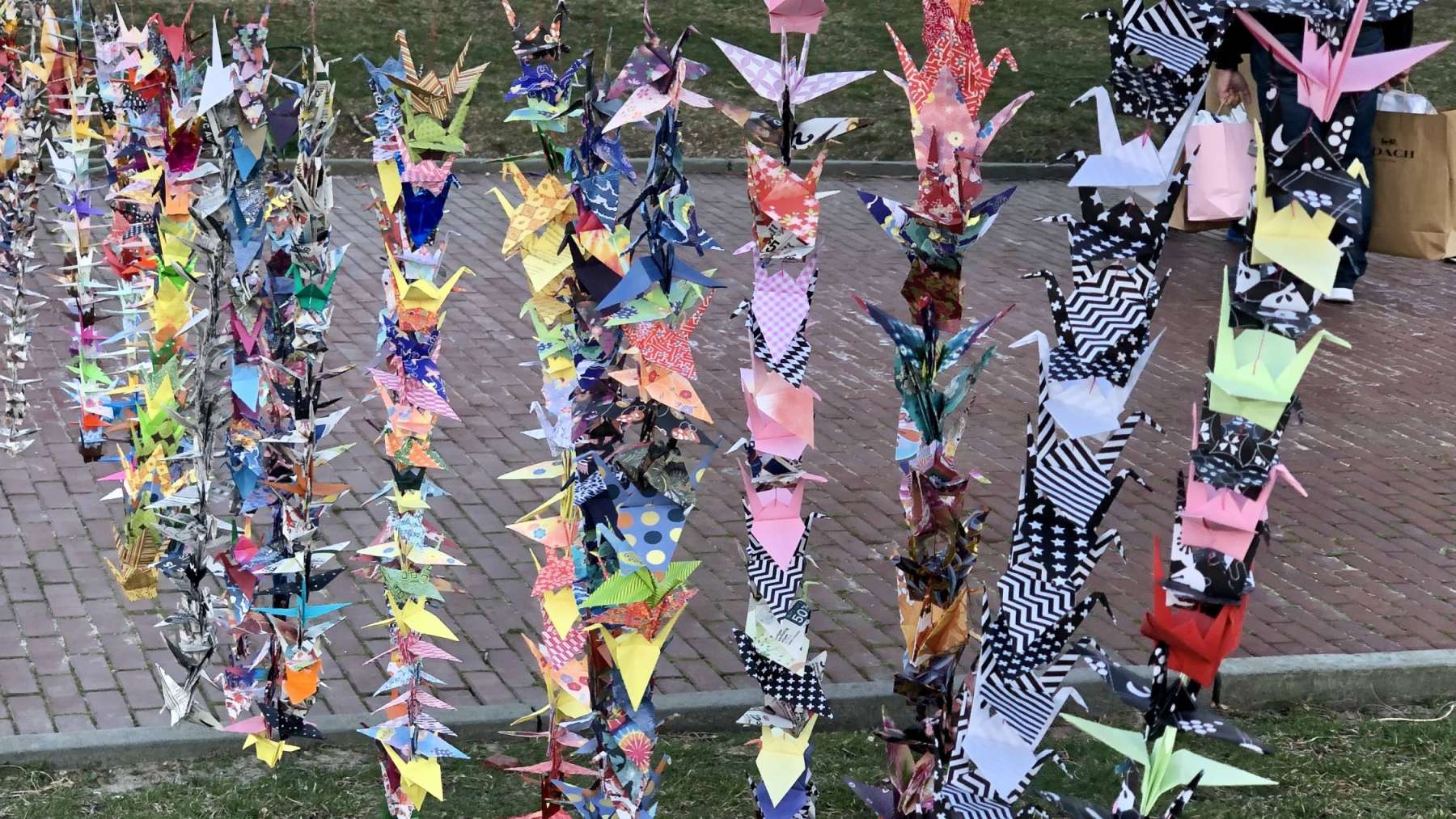Rhode Island News: 1000 Paper Cranes Project: Asian Visibility rally and vigil at the State House